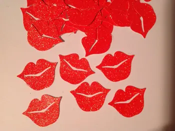 red glitter lips birthday bridal baby shower Table decor gender reveal, bachelorette party Table decor scrapbook Confettis
red glitter lips birthday bridal baby shower Table decor gender reveal, bachelorette party Table decor scrapbook Confettis