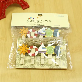10 pcs/lot Sailing Life buoy Wooden Clip Photo paper Clothespin Craft Clips Party Decoration Clip with Hemp Rope
10 pcs/lot Sailing Life buoy Wooden Clip Photo paper Clothespin Craft Clips Party Decoration Clip with Hemp Rope