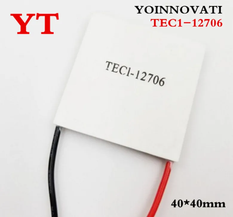 10pcs/lot Refrigeration piece TEC1-12706 40*40mm Securety Thermoelectric cooler CBRL Free shipping
10pcs/lot Refrigeration piece TEC1-12706 40*40mm Securety Thermoelectric cooler CBRL Free shipping