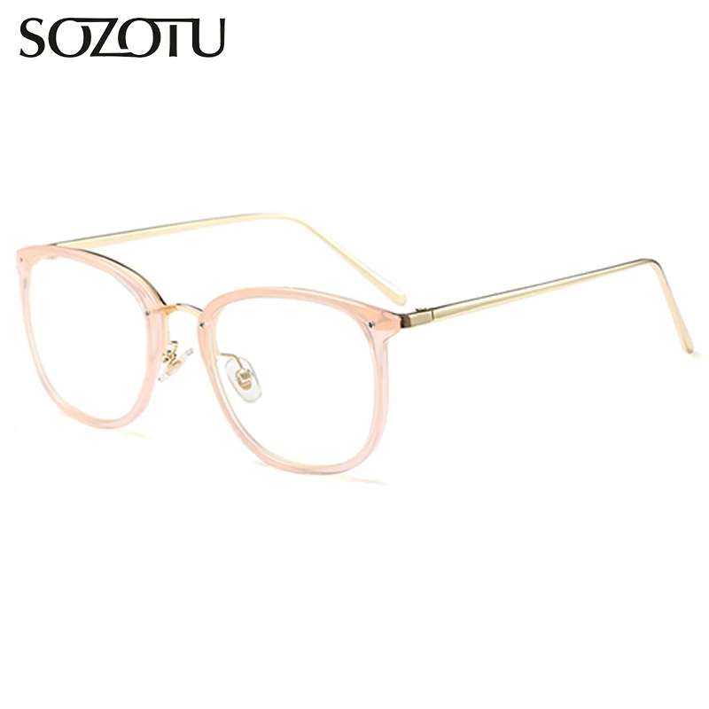 SOZOTU Eyeglasses Frame Women Myopia Optical Computer Clear Lens Eye Glasses Spectacle Frame For Female Oculos Eyewear YQ368
SOZOTU Eyeglasses Frame Women Myopia Optical Computer Clear Lens Eye Glasses Spectacle Frame For Female Oculos Eyewear YQ368