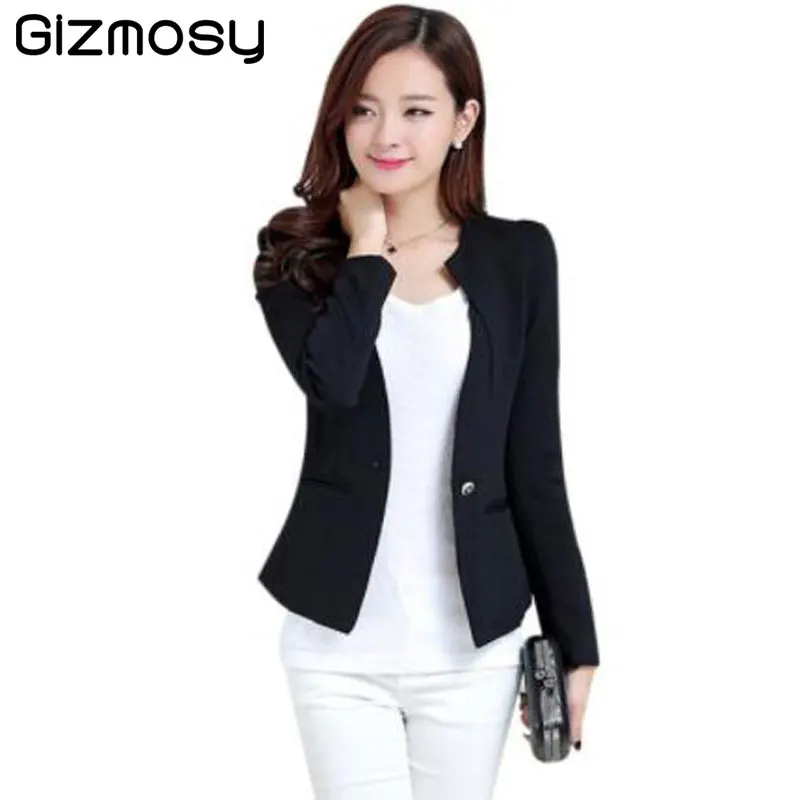 Autumn Blazer Coat Women Slim 2017 New Casual Jacket Long Sleeve One Button Suit Ladies Spring Blazers Work Wear SY026
Autumn Blazer Coat Women Slim 2017 New Casual Jacket Long Sleeve One Button Suit Ladies Spring Blazers Work Wear SY026