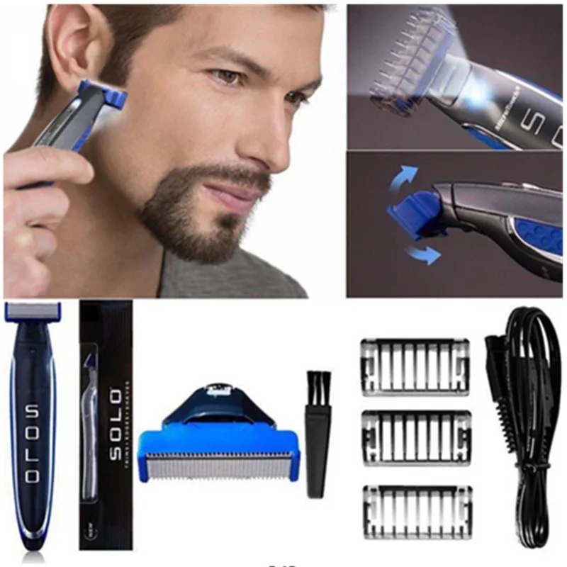 Portable Micro Touch SOLO Rechargeable Shaver Men Personal Hair Cleaning Shaver Trimmer and Hyper-Advanced Smart Razor
Portable Micro Touch SOLO Rechargeable Shaver Men Personal Hair Cleaning Shaver Trimmer and Hyper-Advanced Smart Razor