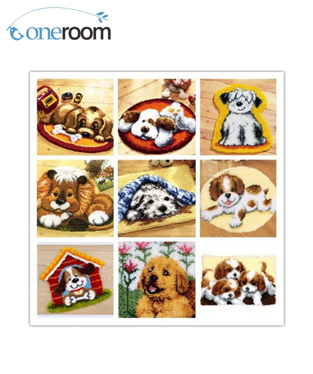 Latch Hook Kit Rug Cushion Pillow Mat DIY Craft Dog Length Cross Stitch Needlework Crocheting Rug Embroidery
Latch Hook Kit Rug Cushion Pillow Mat DIY Craft Dog Length Cross Stitch Needlework Crocheting Rug Embroidery