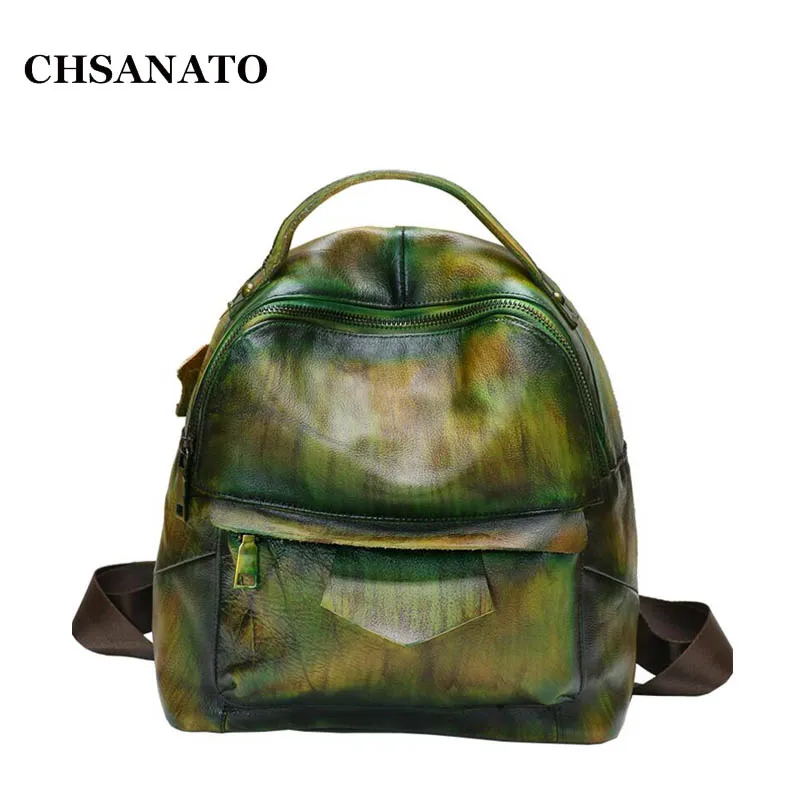 CHSANATO England Style Mini Women Backpacks Genuine Leather Fashion School Bag Small Backpack for Girls Real Leather Bagpack 
CHSANATO England Style Mini Women Backpacks Genuine Leather Fashion School Bag Small Backpack for Girls Real Leather Bagpack