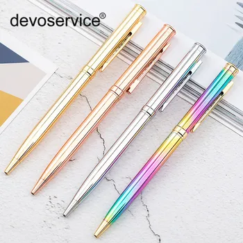 1pc Student Stationery Bullet Flat Hotel Advertising Pen Metal Ballpoint Pens Business Office Supplies Fashion Birthday Gift Pen
1pc Student Stationery Bullet Flat Hotel Advertising Pen Metal Ballpoint Pens Business Office Supplies Fashion Birthday Gift Pen