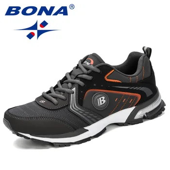 BONA 2019 Running Shoes Men Fashion Outdoor Light Breathable Sneakers Man Lace-Up Sports Walking Jogging Shoes Man Comfortable
BONA 2019 Running Shoes Men Fashion Outdoor Light Breathable Sneakers Man Lace-Up Sports Walking Jogging Shoes Man Comfortable