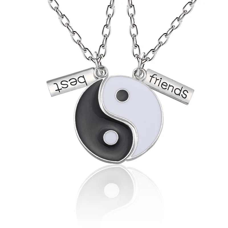 Trendy Best Friend Jewelry Pendant Best Friends Forever Necklace BFF Necklaces For Women Tai Chi Necklaces&Pendants For 2
Trendy Best Friend Jewelry Pendant Best Friends Forever Necklace BFF Necklaces For Women Tai Chi Necklaces&Pendants For 2