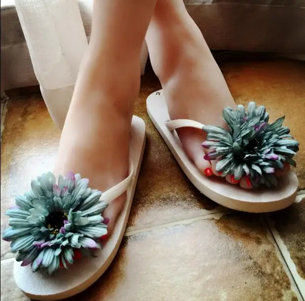 HAHAFLOWER Handmade Shoes Flowers Casual Sandals Flip Flops Cheap Women Beach Slippers Free Shipping Summer Dig size
HAHAFLOWER Handmade Shoes Flowers Casual Sandals Flip Flops Cheap Women Beach Slippers Free Shipping Summer Dig size
