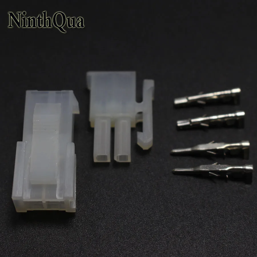NinthQua 5set 5557 5559 2P Wiring Terminal Electrical Connector Kit 4.2mm 2x1P Male Female Plug jack for Car Auto PC ATX
NinthQua 5set 5557 5559 2P Wiring Terminal Electrical Connector Kit 4.2mm 2x1P Male Female Plug jack for Car Auto PC ATX