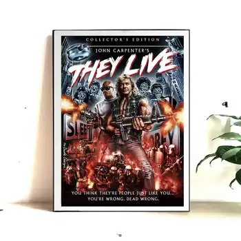 They live Movie Film Silk Poster Print Custom Canvas Painting Room Decor 24x36 12x18in 4085
They live Movie Film Silk Poster Print Custom Canvas Painting Room Decor 24x36 12x18in 4085