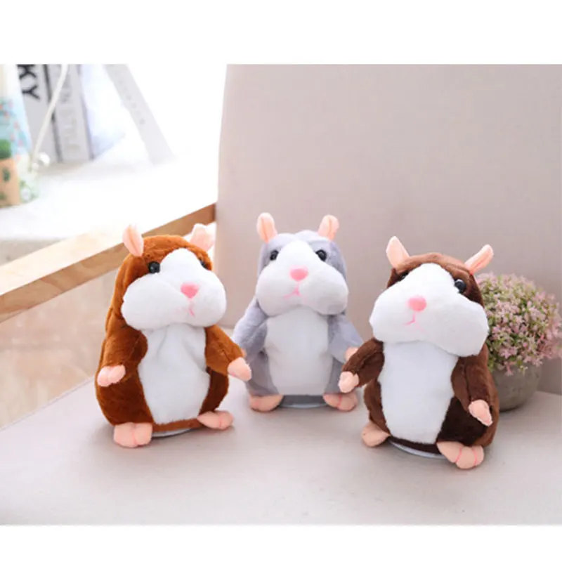 Childrens Toy Recording Hamster Short Plush Animal Toy Intelligent Nodding Talking Toys Puzzle Educational Toy Gift For Children
Childrens Toy Recording Hamster Short Plush Animal Toy Intelligent Nodding Talking Toys Puzzle Educational Toy Gift For Children