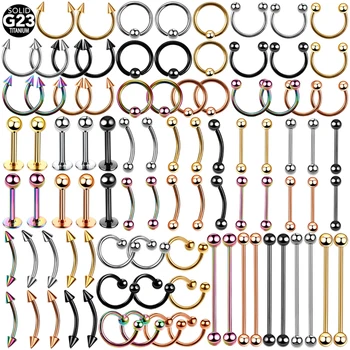 10pcs/lot G23 Titanium Nose Piercings Helix Piercings Lip Tongue Rings Earring Tragus Piercings Industrial Barbell Body Jewelry
10pcs/lot G23 Titanium Nose Piercings Helix Piercings Lip Tongue Rings Earring Tragus Piercings Industrial Barbell Body Jewelry