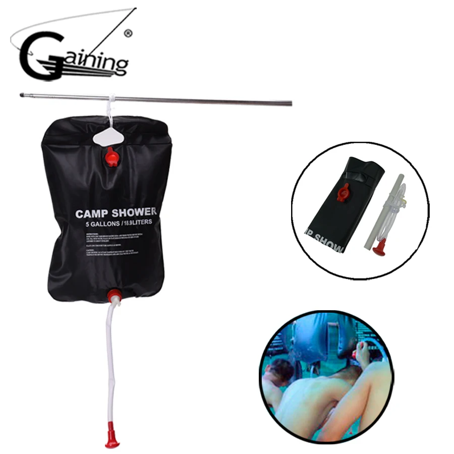 20L Solar Shower Outdoor Shower Water Bag Portable Shower Bag Camping Hiking Solar Heated Shower Bathing Bag Travel Kits
20L Solar Shower Outdoor Shower Water Bag Portable Shower Bag Camping Hiking Solar Heated Shower Bathing Bag Travel Kits