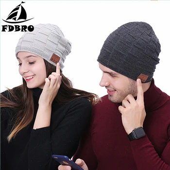 FDBRO Wireless Bluetooth Earphone Sport Stereo Music Hat Beanie Hat Headset Unisex Knitted Cap Winter For Skiing Skating Walking
FDBRO Wireless Bluetooth Earphone Sport Stereo Music Hat Beanie Hat Headset Unisex Knitted Cap Winter For Skiing Skating Walking