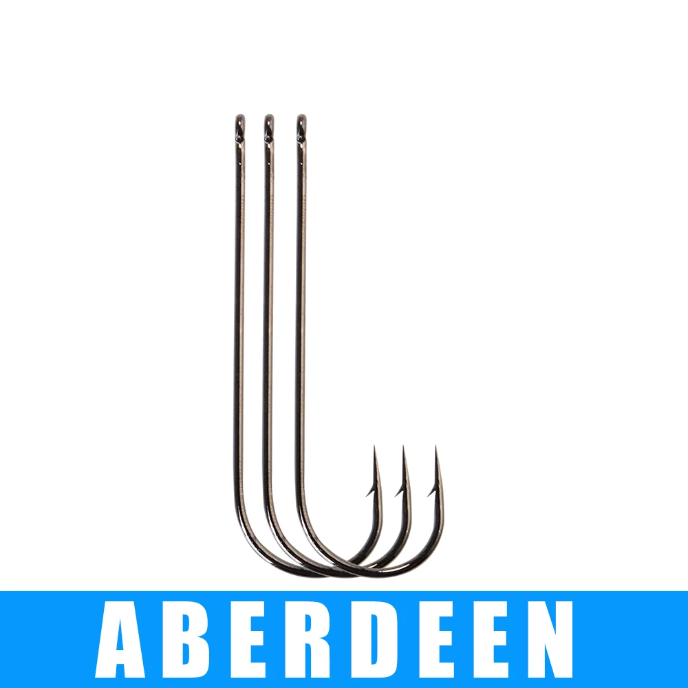 FISH KING 3pack/lot ABERDEEN Fishing Hook Size 1/0# - 10# High Carbon Steel Fishing Hooks Jig Barbed Carp Anzol Ring eye Hook
FISH KING 3pack/lot ABERDEEN Fishing Hook Size 1/0# - 10# High Carbon Steel Fishing Hooks Jig Barbed Carp Anzol Ring eye Hook