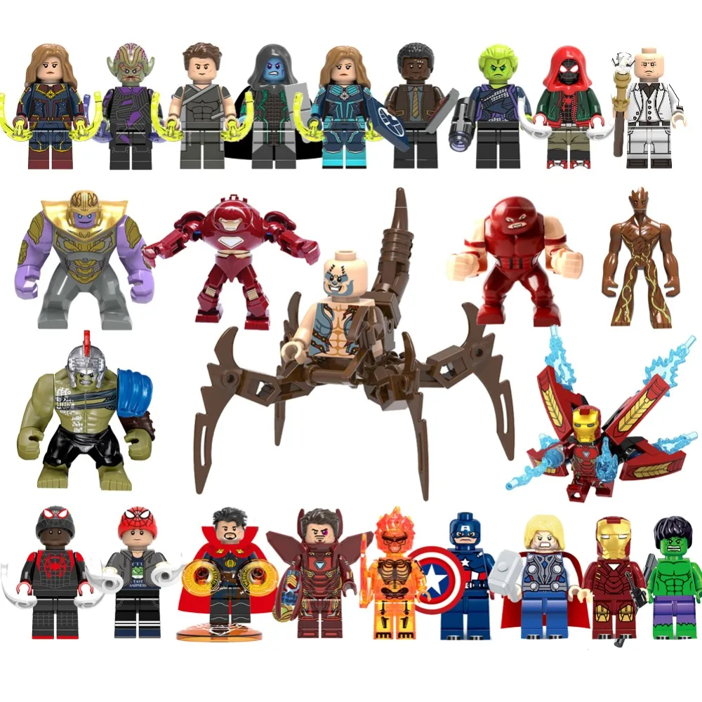 legoed marvel batman super heroes set Building Blocks avengers endgame hulk thor Iron Man superman spiderman model toys for kids
legoed marvel batman super heroes set Building Blocks avengers endgame hulk thor Iron Man superman spiderman model toys for kids