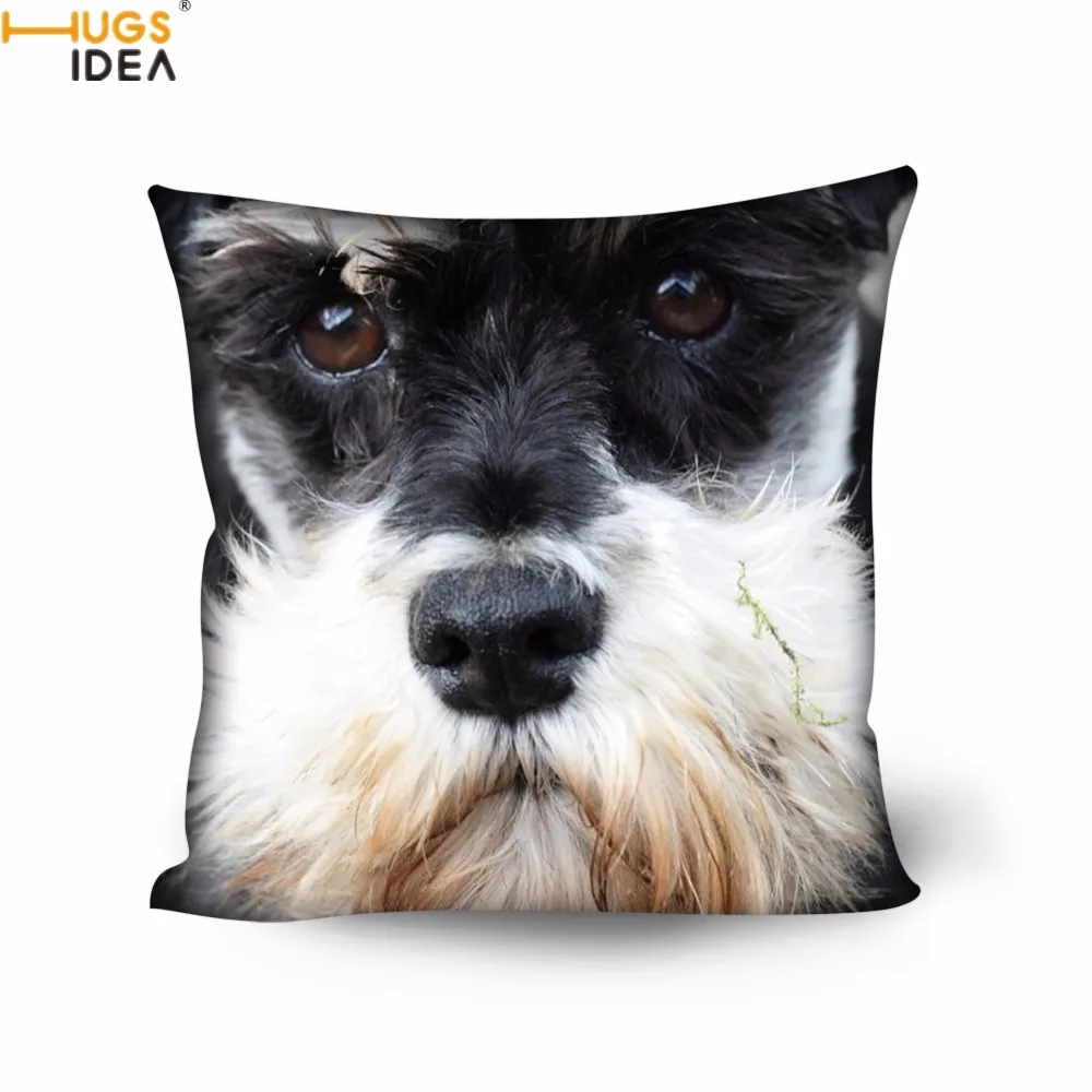 HUGSIDEA Home Decor Cute 3D Animal Schnauzer Dog Square Cushion Covers Sofa/Chair Seat 45cm*45cm Pillow Cases Trow Pillow Cover
HUGSIDEA Home Decor Cute 3D Animal Schnauzer Dog Square Cushion Covers Sofa/Chair Seat 45cm*45cm Pillow Cases Trow Pillow Cover