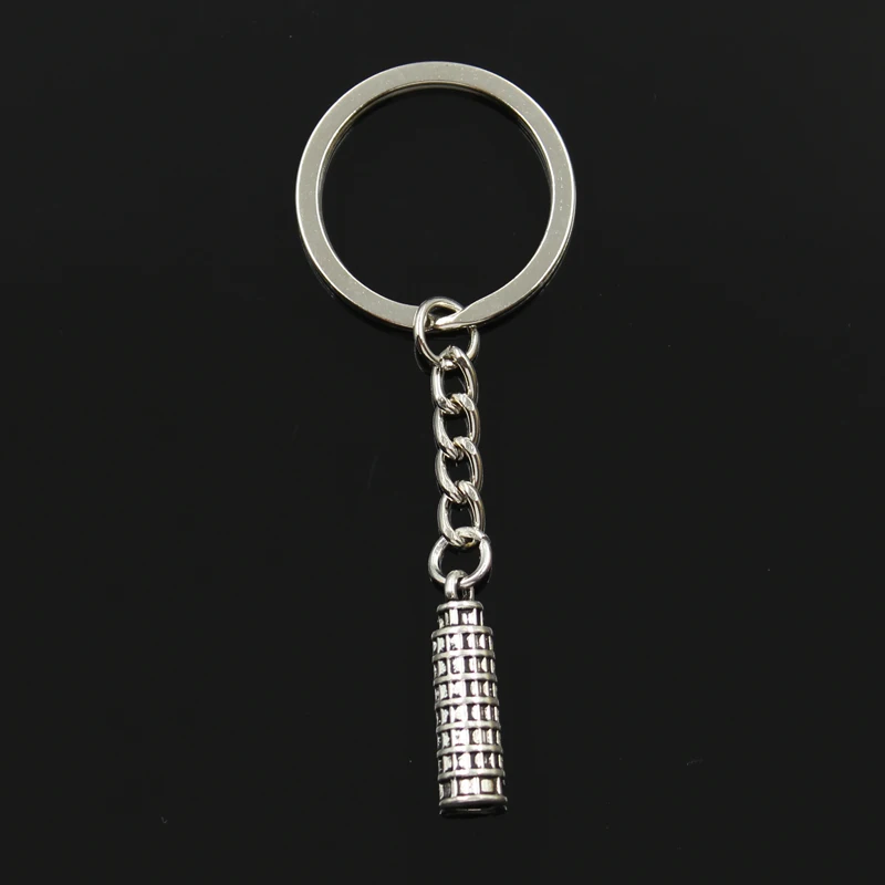 Модное металлическое кольцо для ключей 30 мм цепочка бижутерия антикварная