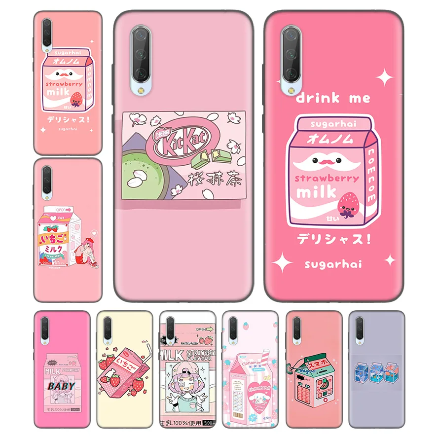 Silicone Case For Xiaomi Redmi Note 7 7A 7S 6 6A 5 K20 Mi A1 A2 8 9T CC9 CC9E Lite Pro F1 Cover Kawaii Japanese Strawberry Milk
Silicone Case For Xiaomi Redmi Note 7 7A 7S 6 6A 5 K20 Mi A1 A2 8 9T CC9 CC9E Lite Pro F1 Cover Kawaii Japanese Strawberry Milk