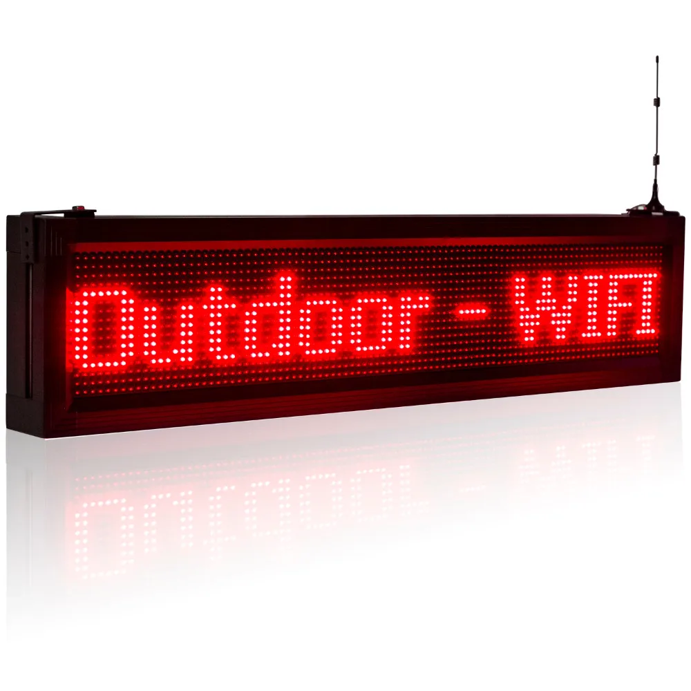 P10 Outdoor Moving Led Display Single Color Red2