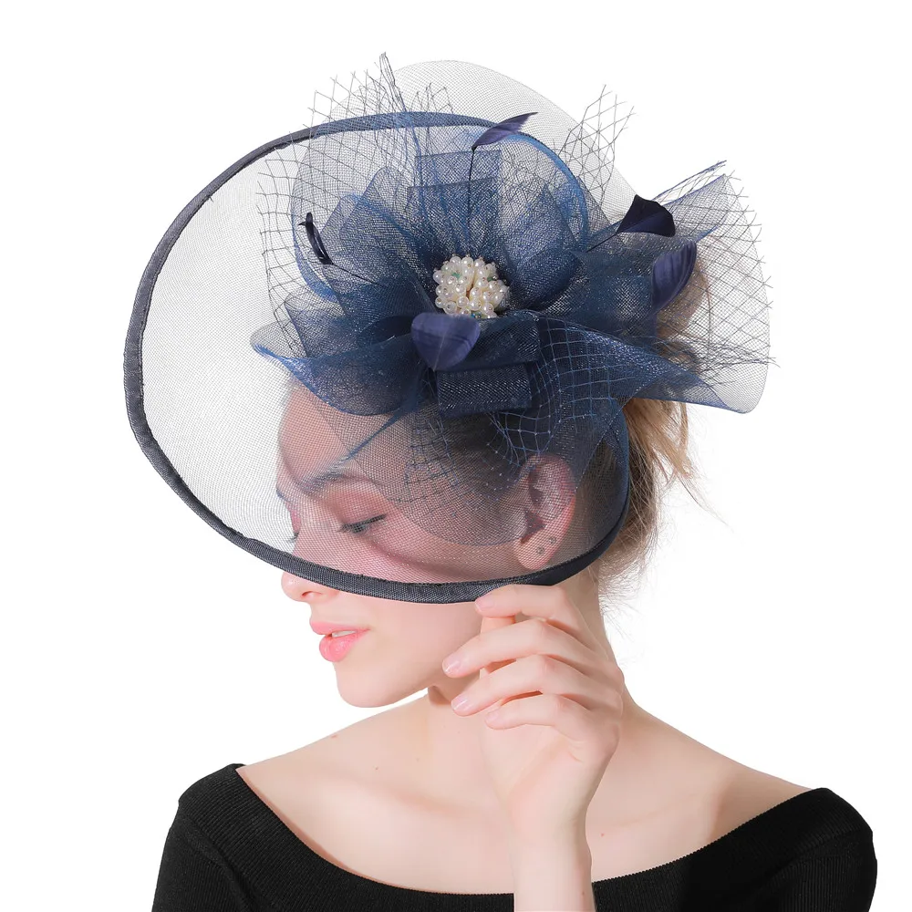 big flowers navy fascinators hat wedding hair accessories Multicolors top quality for church Kentucky derby ascot races hairclip
big flowers navy fascinators hat wedding hair accessories Multicolors top quality for church Kentucky derby ascot races hairclip