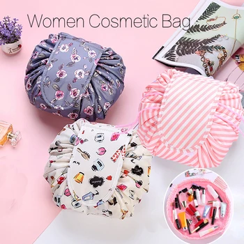 Women Cosmetic Bag Fashion Drawstring Travel Makeup Bag Organizer Make Up Case Storage Pouch Toiletry Beauty Kit Box Wash Bag
Women Cosmetic Bag Fashion Drawstring Travel Makeup Bag Organizer Make Up Case Storage Pouch Toiletry Beauty Kit Box Wash Bag