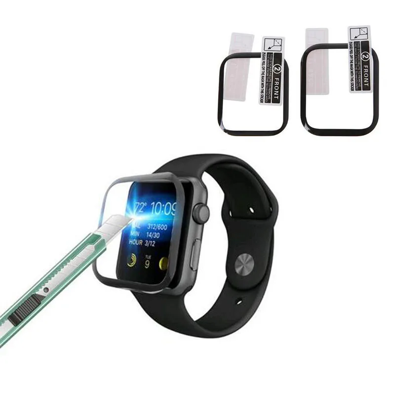 3D Curved PET(Not Glass Clear Full Cover Protective Film Guard For Apple Watch Series 2/3/4 38mm 42mm 40mm 44mm Screen Protector
3D Curved PET(Not Glass Clear Full Cover Protective Film Guard For Apple Watch Series 2/3/4 38mm 42mm 40mm 44mm Screen Protector