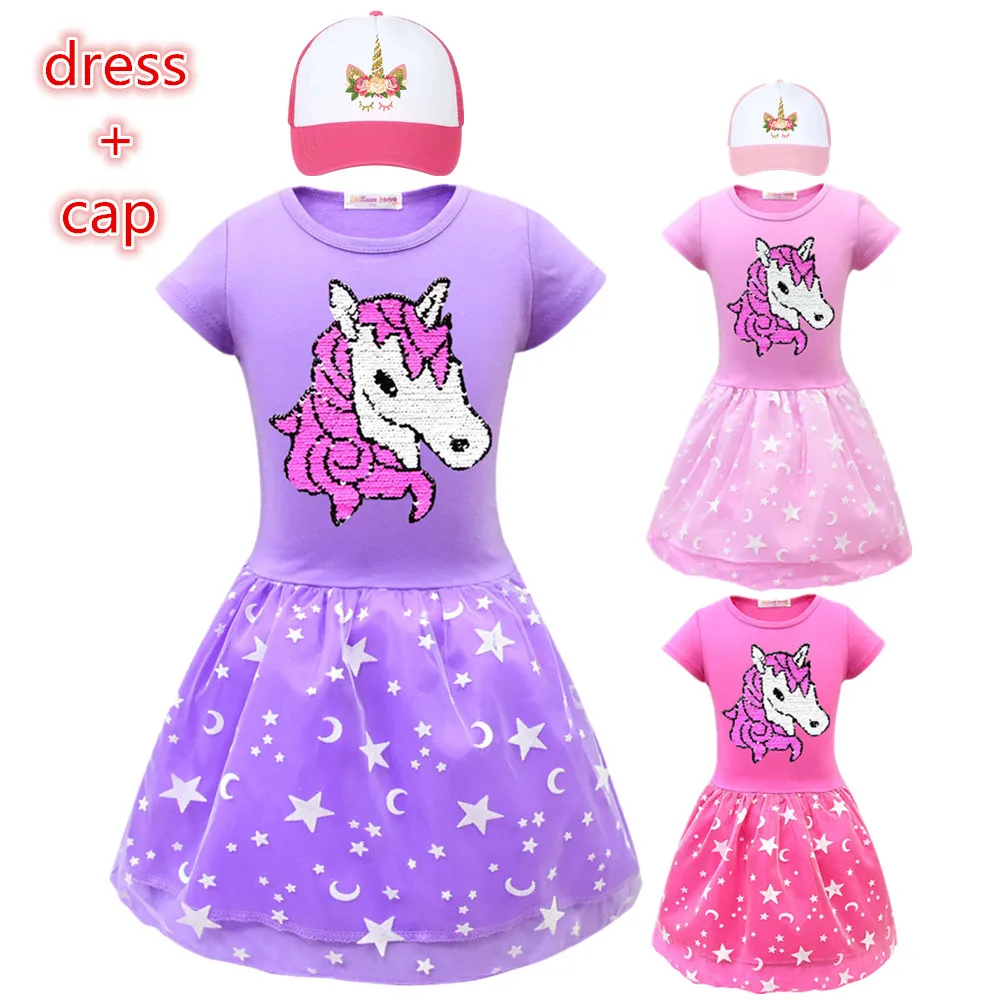 Unicorn Party Dress Kids Dresses For Girls Elsa Double-sided flip sequin Pleated Costume Children Elegant Girls Princess Dress
Unicorn Party Dress Kids Dresses For Girls Elsa Double-sided flip sequin Pleated Costume Children Elegant Girls Princess Dress