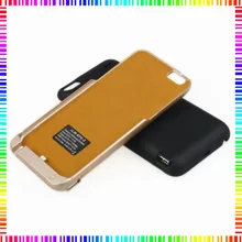 100% high quality Brand JLW-6PE-2 8000 mAH ultra slim external backup battery cover for iphone 6 6S Plus 5.5”Power Case Bank
