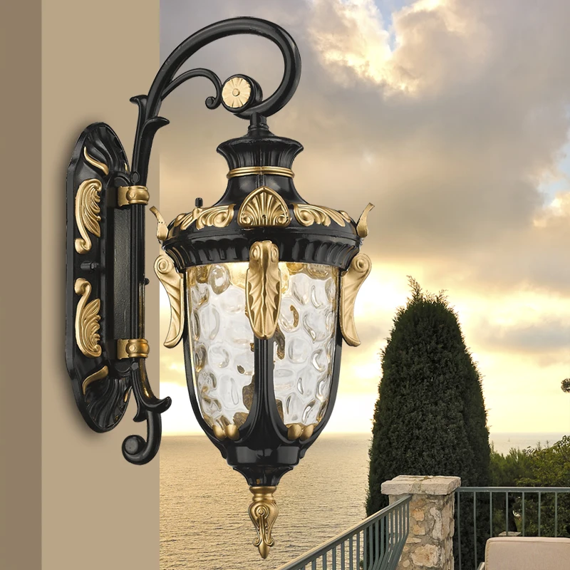 Outdoor wall lamp European style outdoor waterproof led retro garden corridor corridor balcony outer wall lamp ya71 ZL523
Outdoor wall lamp European style outdoor waterproof led retro garden corridor corridor balcony outer wall lamp ya71 ZL523