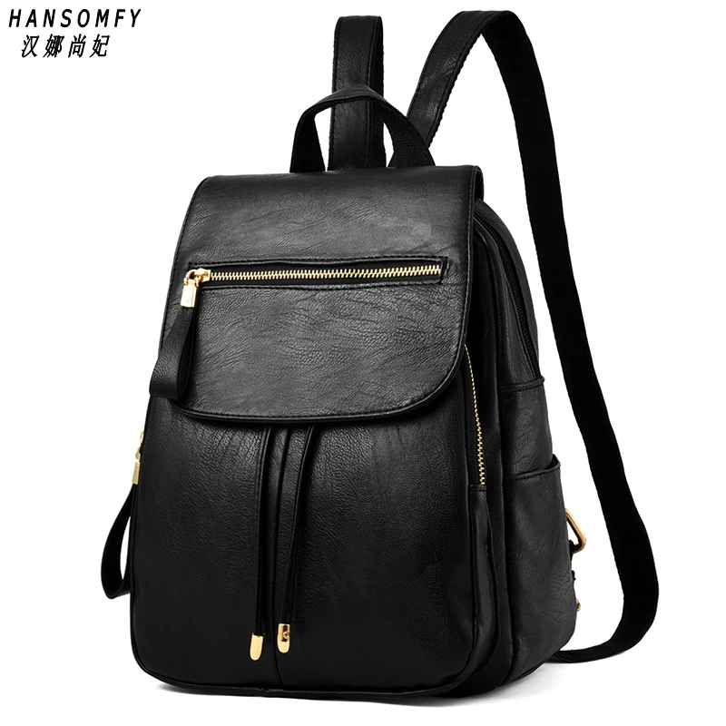 100% Genuine leather Women handbags 2019 New Female backpack spring and summer student fashion casual Korean version of the
100% Genuine leather Women handbags 2019 New Female backpack spring and summer student fashion casual Korean version of the