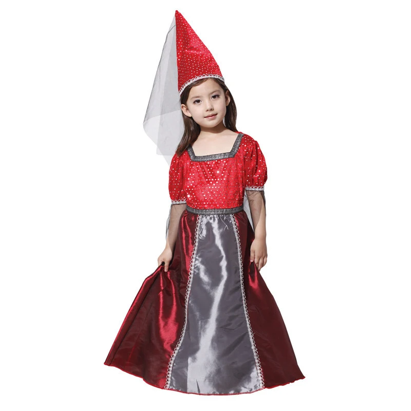 Factory Direct Sale Girls Red Goth Medieval Princess Renaissance Juliet Child Stage Performance Fancy Dress Halloween Costume
Factory Direct Sale Girls Red Goth Medieval Princess Renaissance Juliet Child Stage Performance Fancy Dress Halloween Costume