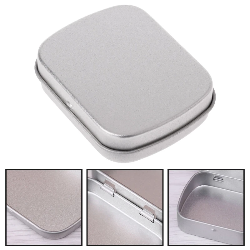 NEW Storage Box Mini Jewelry Candy Coin Key Organizer Tin Flip Silver Gifts Packing organizer
NEW Storage Box Mini Jewelry Candy Coin Key Organizer Tin Flip Silver Gifts Packing organizer