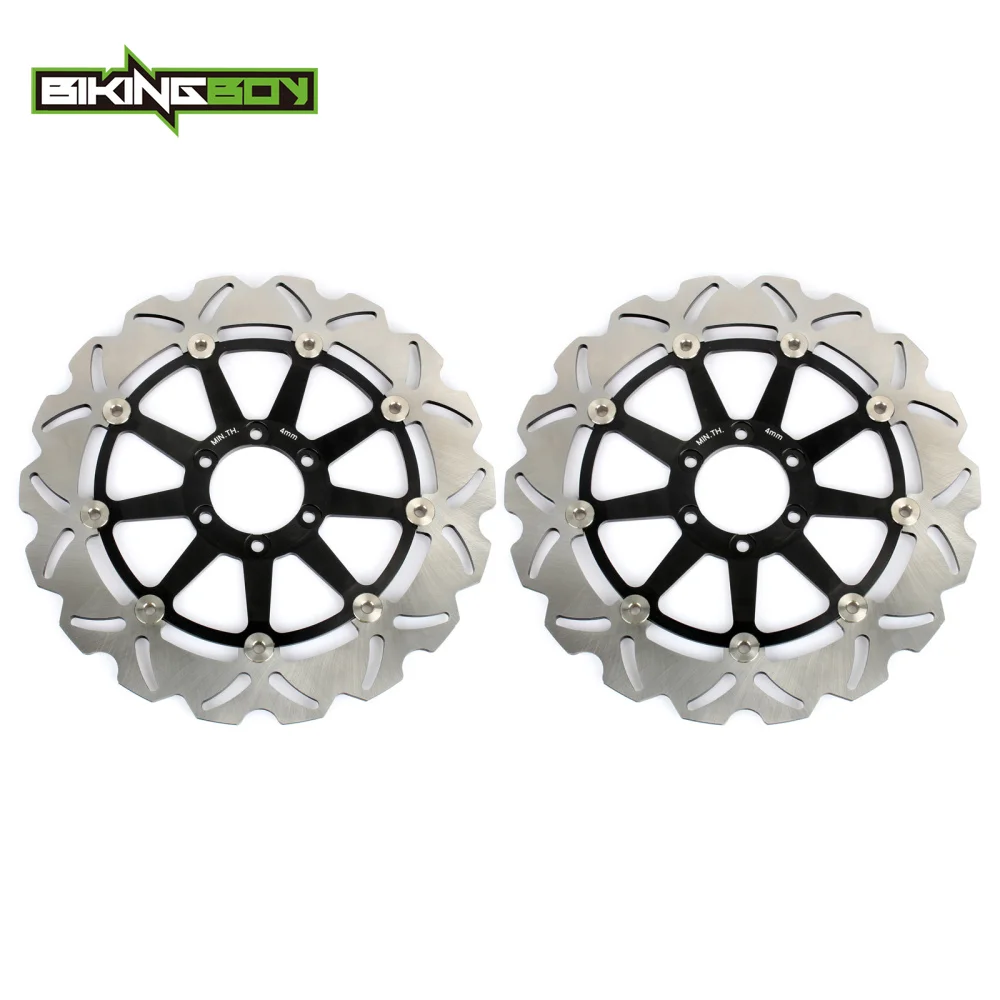 Bikingboy спереди тормозные диски роторов для ТЗР 250 89-92 FZR/YZF 750 R FZR 1000 exup /Genesis XJR 1200 95-97