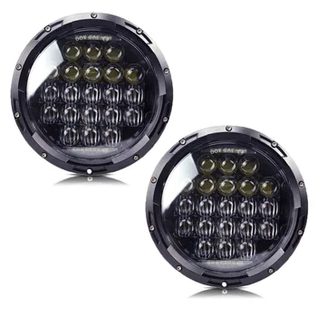 Pair 7" LED Headlight with 6000K Hi/lo Beam and DRL lamp for Jeep Wrangler JK - TJ with H4 Plug H4-h13 Adapter Angel Eye
Pair 7" LED Headlight with 6000K Hi/lo Beam and DRL lamp for Jeep Wrangler JK - TJ with H4 Plug H4-h13 Adapter Angel Eye