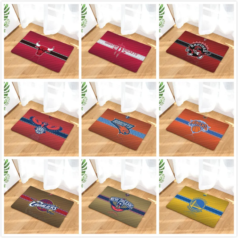 Home Textile Flannel Mats Basketball Team Printed Surprise Gift Doormats Area Rug Kitchen Anti-slip Carpet Bathroom Pad Mats
Home Textile Flannel Mats Basketball Team Printed Surprise Gift Doormats Area Rug Kitchen Anti-slip Carpet Bathroom Pad Mats
