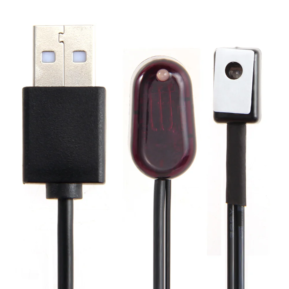 IR Extender Repeater Infrared Remote Control Receiver Emitter USB LED Adapter Black 5V 34-60kHz USB AC Power Supply Accessary
IR Extender Repeater Infrared Remote Control Receiver Emitter USB LED Adapter Black 5V 34-60kHz USB AC Power Supply Accessary
