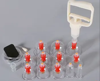 Vacuum cupping nano magnetic pumping gas 12 / 6 cans thickening cans blood circulation phlegm moisture absorption massage tank
Vacuum cupping nano magnetic pumping gas 12 / 6 cans thickening cans blood circulation phlegm moisture absorption massage tank
