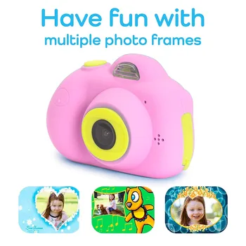 Kids Camera Toys 2 Inch Digital Mini Camera Toy Multifunction Cartoon Cute Photography Toys for Children Christmas Birthday Gift
Kids Camera Toys 2 Inch Digital Mini Camera Toy Multifunction Cartoon Cute Photography Toys for Children Christmas Birthday Gift