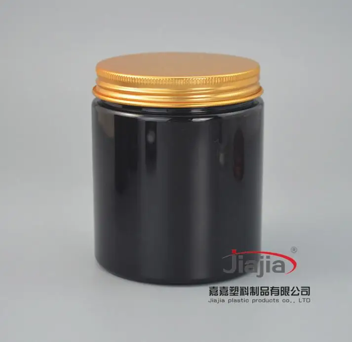 250g PET black Cream Jar with gold/bronze/black aluminum Cap,Makeup Tool 250ml Face Mask Container,250ml food storage
250g PET black Cream Jar with gold/bronze/black aluminum Cap,Makeup Tool 250ml Face Mask Container,250ml food storage