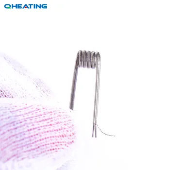 QHEATIN NI80 Nichrome clapton coil High Density 26ga*2+38ga Prebuilt RDA Heating Coil for Electronic Cigarette RDA RDTA Coil
QHEATIN NI80 Nichrome clapton coil High Density 26ga*2+38ga Prebuilt RDA Heating Coil for Electronic Cigarette RDA RDTA Coil