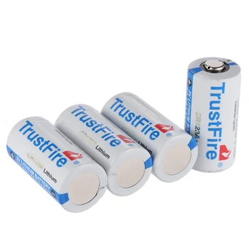 12pcs/lot TrustFire Non-rechargeable CR123A 123A 3V 1400mAh Disposable 16340 Lithium Battery For Digital Camera LED Flashlights
12pcs/lot TrustFire Non-rechargeable CR123A 123A 3V 1400mAh Disposable 16340 Lithium Battery For Digital Camera LED Flashlights