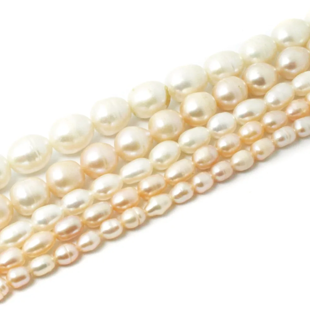 High Quality 35.5CM Natural Freshwater Pearl Beads Multi Size Rice-shaped Loose Beads For DIY Elegant Bead Bracelet Jewelry
High Quality 35.5CM Natural Freshwater Pearl Beads Multi Size Rice-shaped Loose Beads For DIY Elegant Bead Bracelet Jewelry