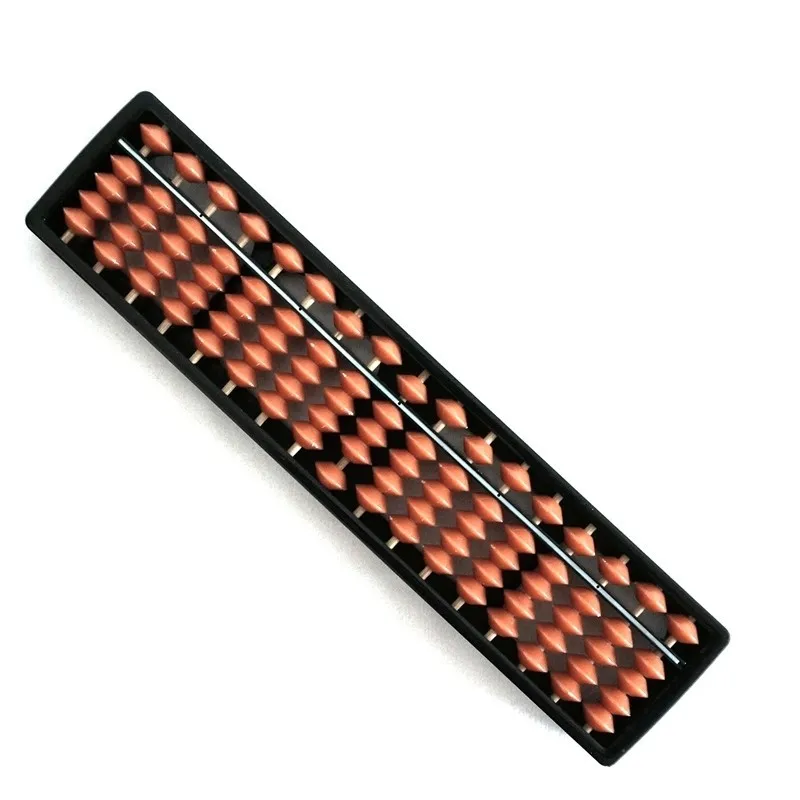 ABS Non-toxic Materials Plastic Abacus Arithmetic Soroban 17 Digits Kids Maths Calculating Tool Educational Toys 26.8cm x 1.5cm
ABS Non-toxic Materials Plastic Abacus Arithmetic Soroban 17 Digits Kids Maths Calculating Tool Educational Toys 26.8cm x 1.5cm