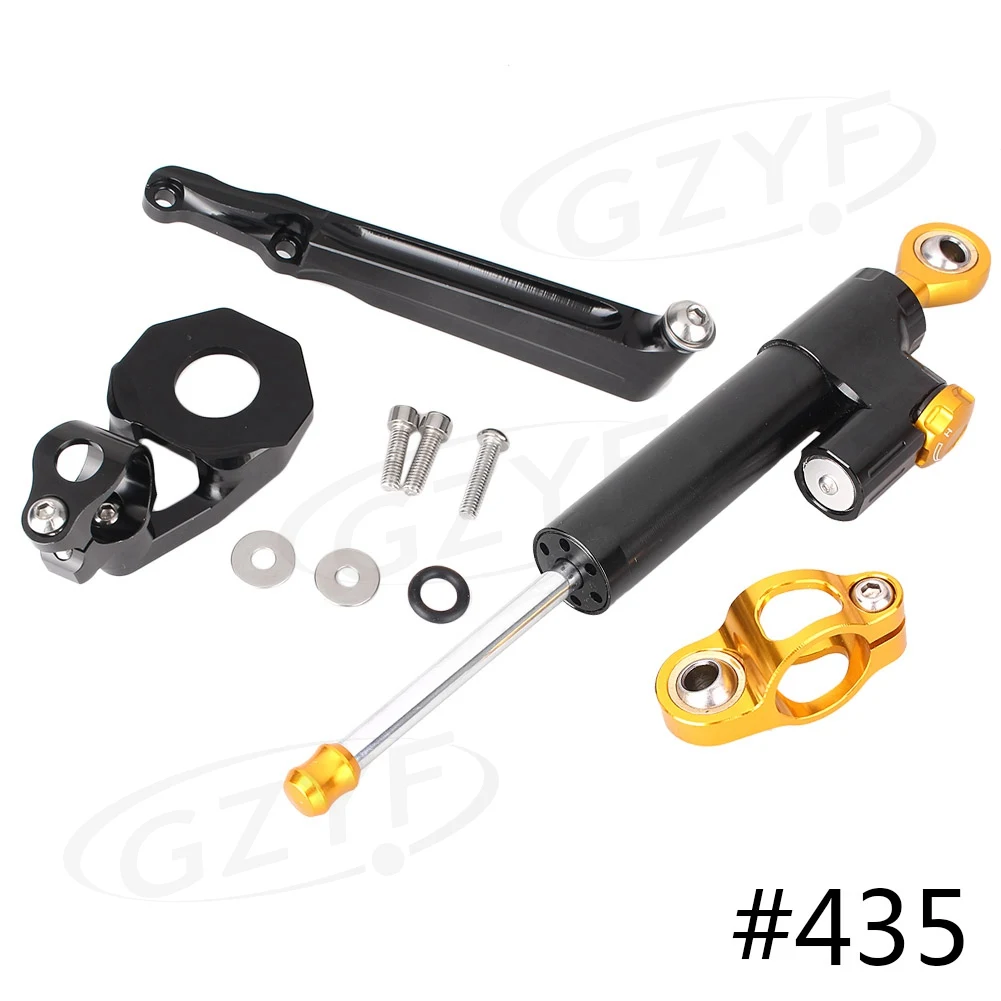 CNC Aluminum Steering Damper Stabilizer w/ Bracket Mounting Kit Satety Control for Honda CBR600RR 2005 2006 Anodized
CNC Aluminum Steering Damper Stabilizer w/ Bracket Mounting Kit Satety Control for Honda CBR600RR 2005 2006 Anodized