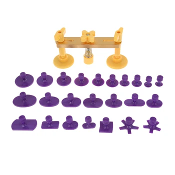 Universal Car Dent Repair Tool Auto Body Pulling Bridge Puller With 24 Different Size Glue Tabs Aluminium Alloy
Universal Car Dent Repair Tool Auto Body Pulling Bridge Puller With 24 Different Size Glue Tabs Aluminium Alloy