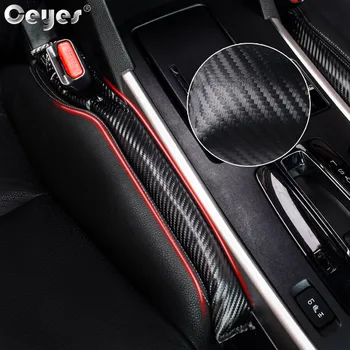Ceyes Carbon Fiber Leakproof Protective Seat Crevice Gap Stopper Emblems Pad Case Seat Cover Universal Accessories Car-Styling
Ceyes Carbon Fiber Leakproof Protective Seat Crevice Gap Stopper Emblems Pad Case Seat Cover Universal Accessories Car-Styling