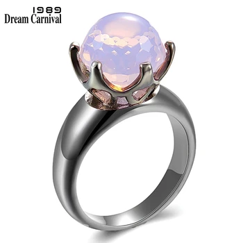 DreamCarnival 1989 Brand New Football Cut Solitaire Wedding Ring for Women Pink Zirconia Gun Color 6 Prongs Crown Look WA11498PN
DreamCarnival 1989 Brand New Football Cut Solitaire Wedding Ring for Women Pink Zirconia Gun Color 6 Prongs Crown Look WA11498PN