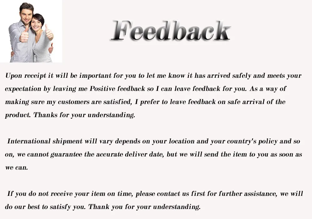 feedback