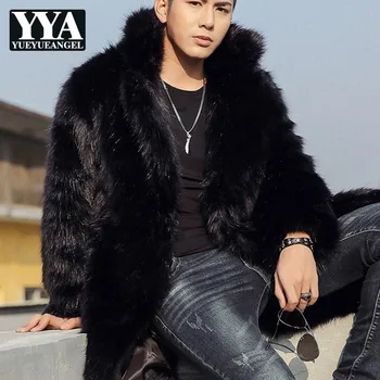 New Furry Faux Fur Long Coat Men Thick Warm Winter Overcoats Punk Stage Show Fur Jacket Business Man Casual Coats Plus Size 4XL
New Furry Faux Fur Long Coat Men Thick Warm Winter Overcoats Punk Stage Show Fur Jacket Business Man Casual Coats Plus Size 4XL